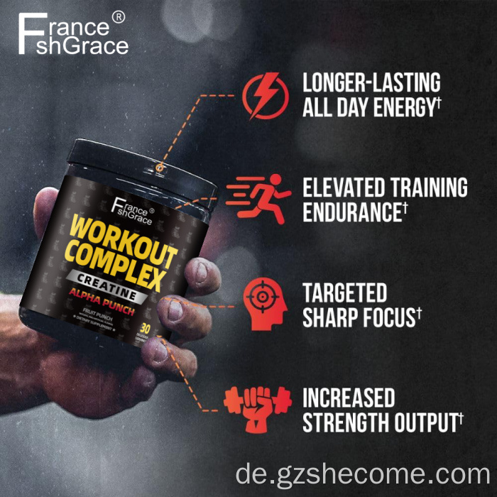 Hot Sale Workout Complex Supplement unterstützt Stärke